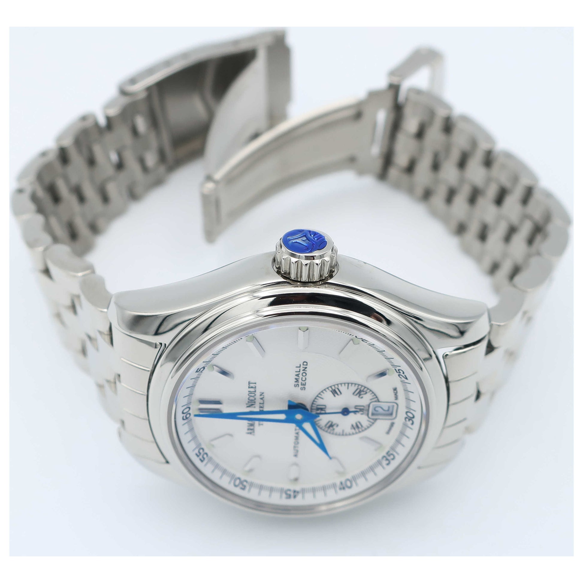 Armand Nicolet Hunter Men's Automatic Watch 9045A-1-AG-M9060-SD - Image #8