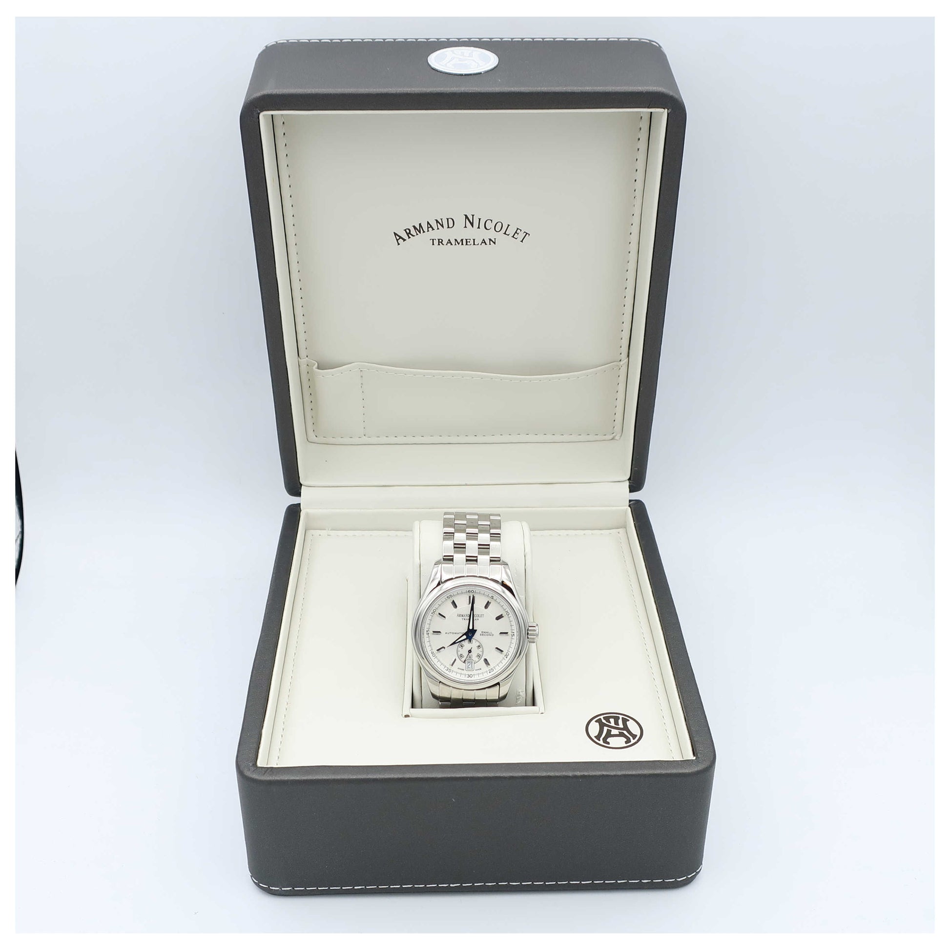 Armand Nicolet Hunter Men's Automatic Watch 9045A-1-AG-M9060-SD - Image #6