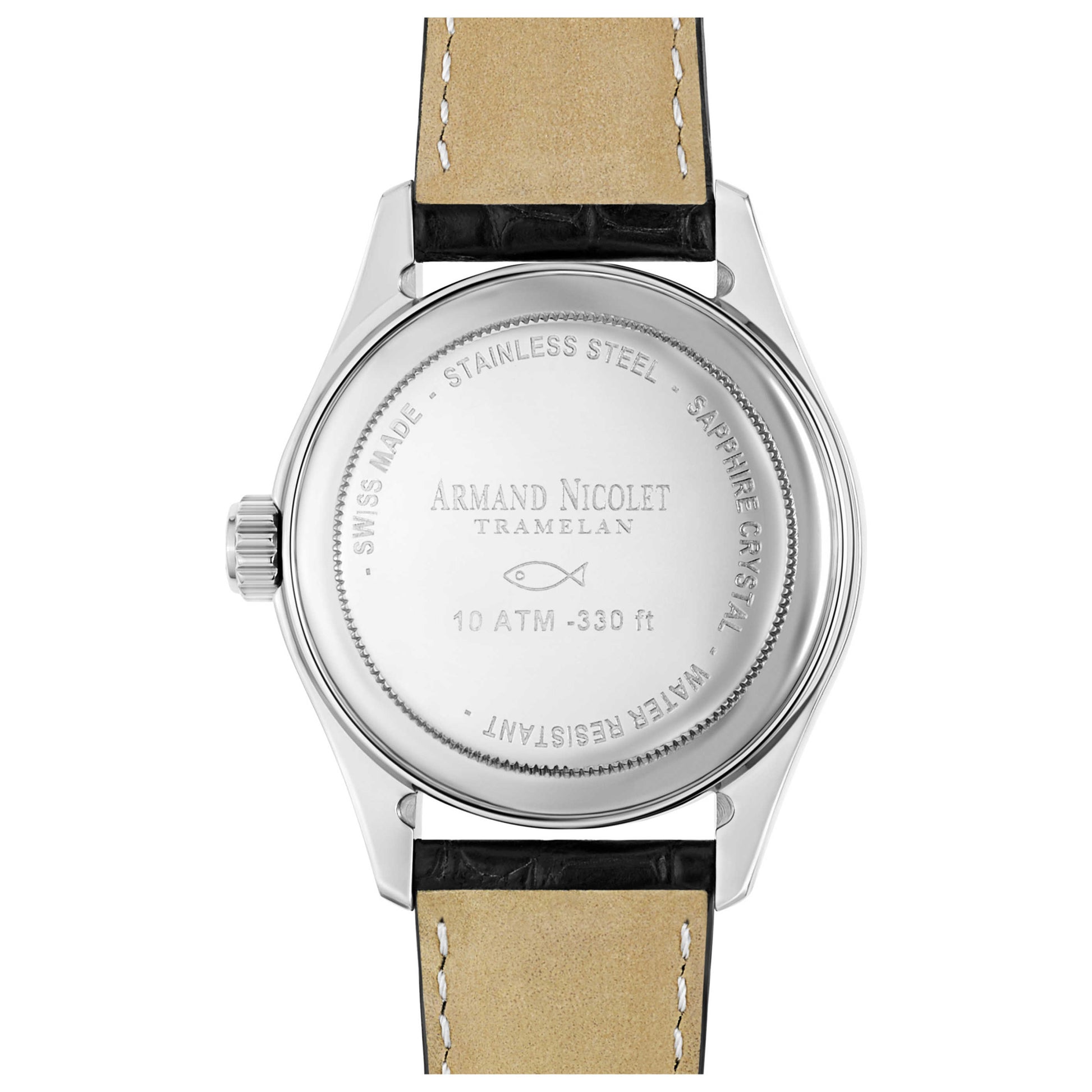 Armand Nicolet Hunter Men's Automatic Watch 9045A-1-NR-P742NR9 - Image #2