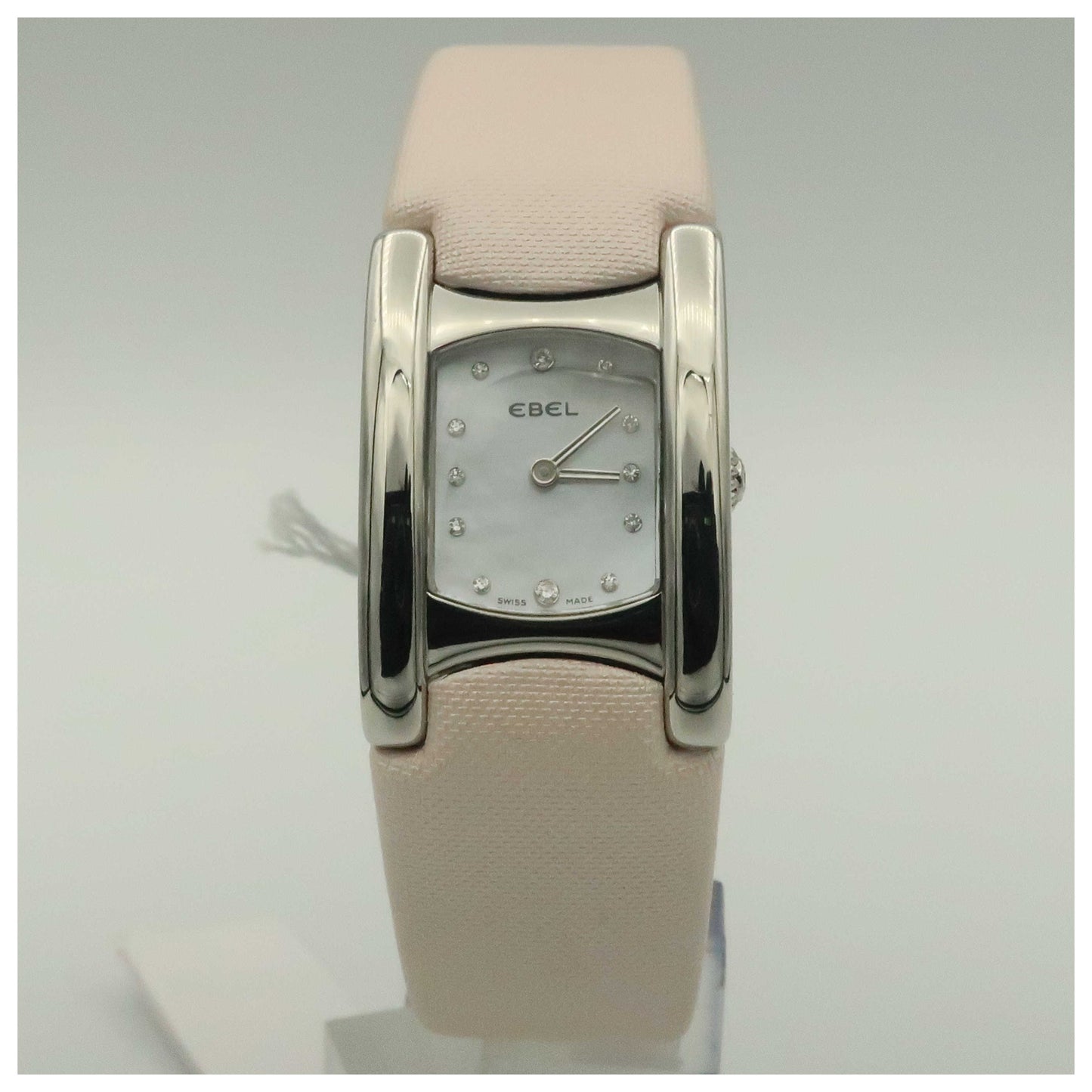 Front view of Ebel Beluga Manchette Women's Swiss Quartz (Battery-Powered) Watch 9057A21-19935830-SDV
