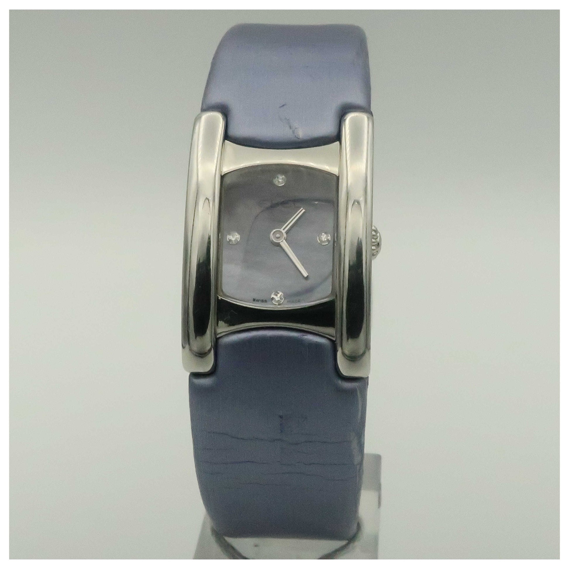 Front view of Ebel Beluga Manchette Women's Swiss Quartz (Battery-Powered) Watch 9057A21-39635A47-PO