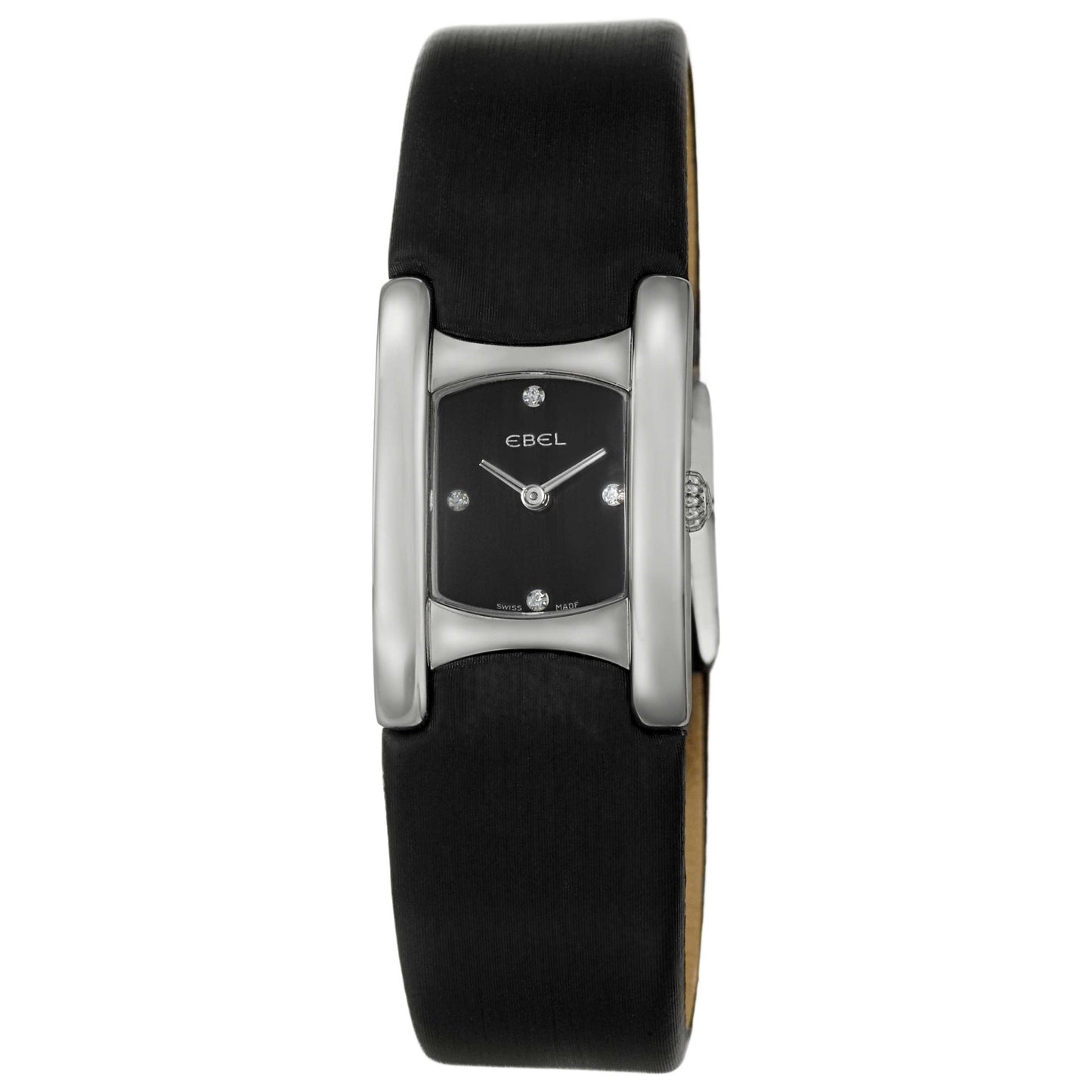 Front view of Ebel Beluga Manchette Women's Swiss Quartz (Battery-Powered) Watch 9057A21-5635406-STS