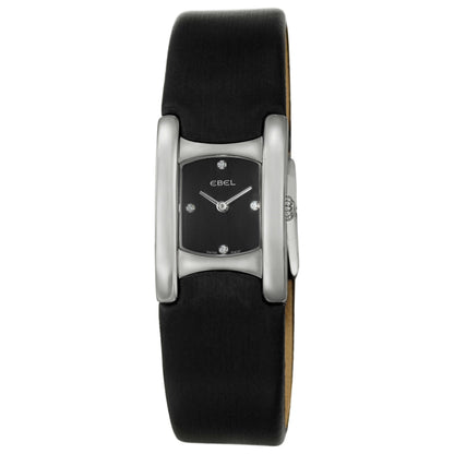 Front view of Ebel Beluga Manchette Women's Swiss Quartz (Battery-Powered) Watch 9057A21-5635406-STS