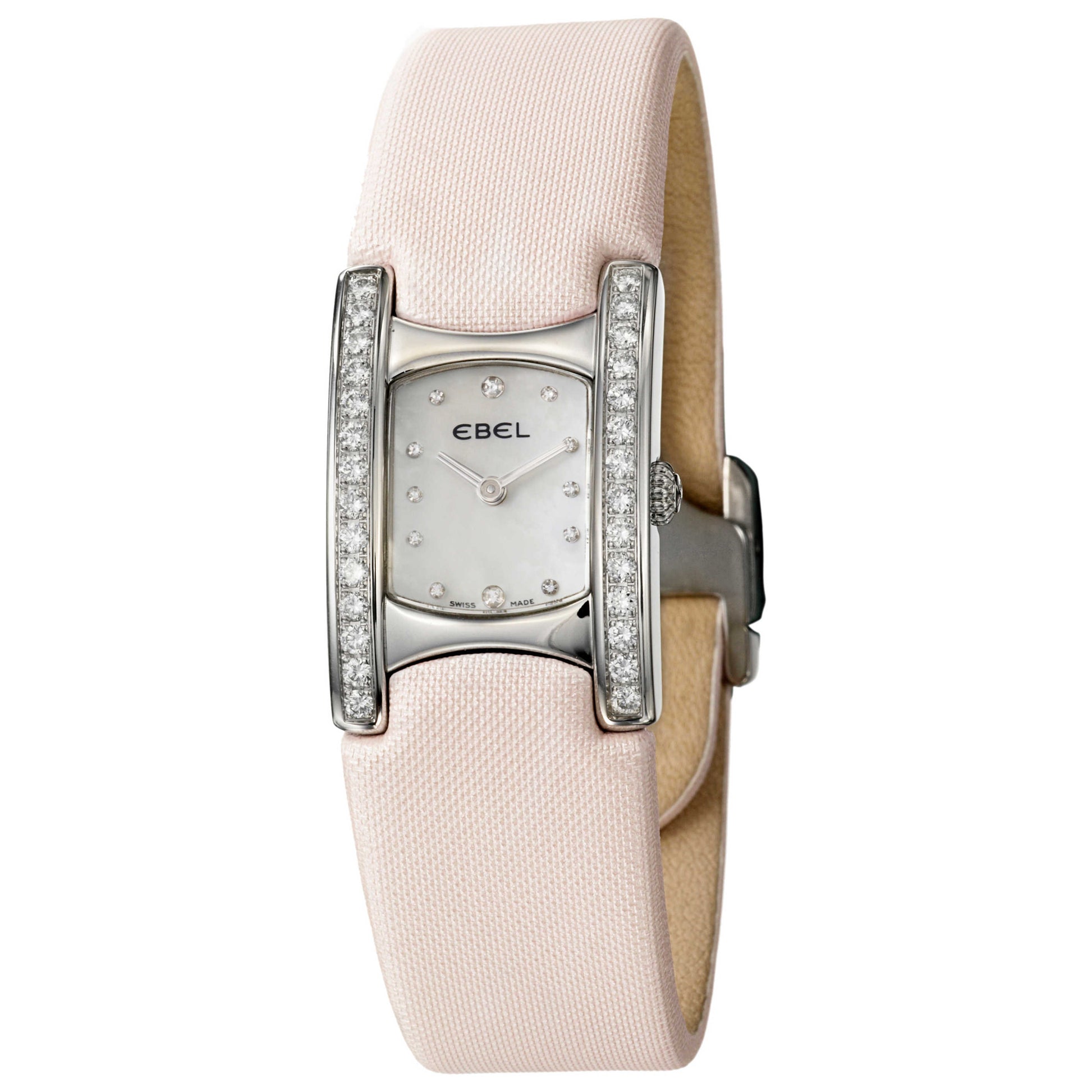 Front view of Ebel Beluga Manchette Women's Swiss Quartz (Battery-Powered) Watch 9057A28-1991035830