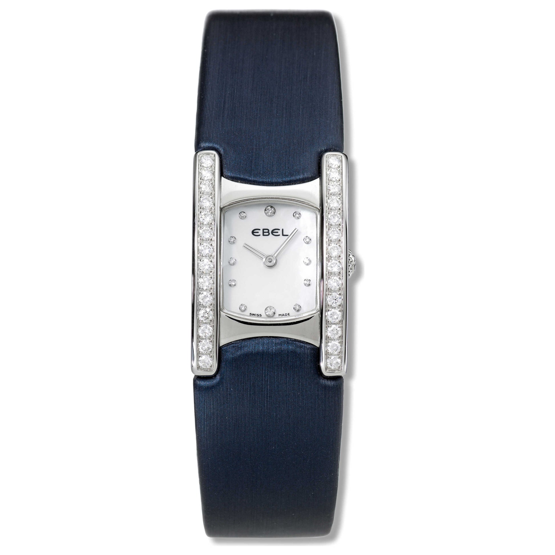 Front view of Ebel Beluga Manchette Women's Swiss Quartz (Battery-Powered) Watch 9057A28-1991035A09