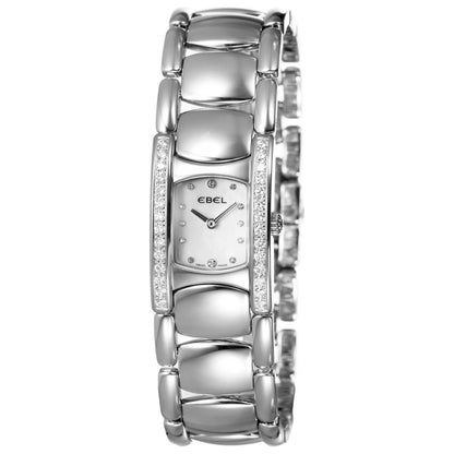 Front view of Ebel Beluga Manchette Women's Swiss Quartz (Battery-Powered) Watch 9057A28-1991050