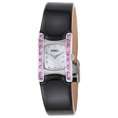 Front view of Ebel Beluga Manchette Women's Swiss Quartz (Battery-Powered) Watch 9057A28-1998035530-B