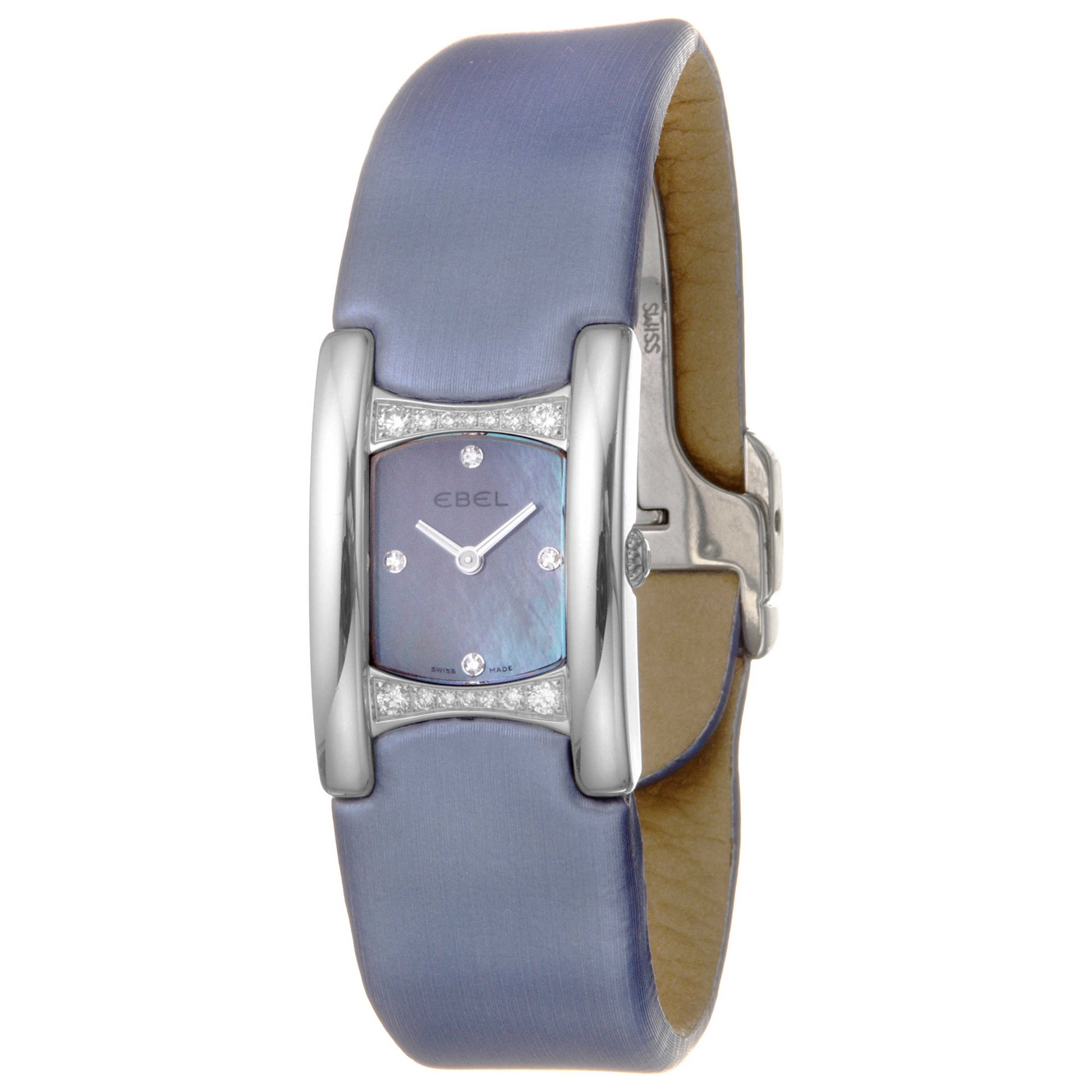 Front view of Ebel Beluga Manchette Women's Swiss Quartz (Battery-Powered) Watch 9057A28-3963035A47