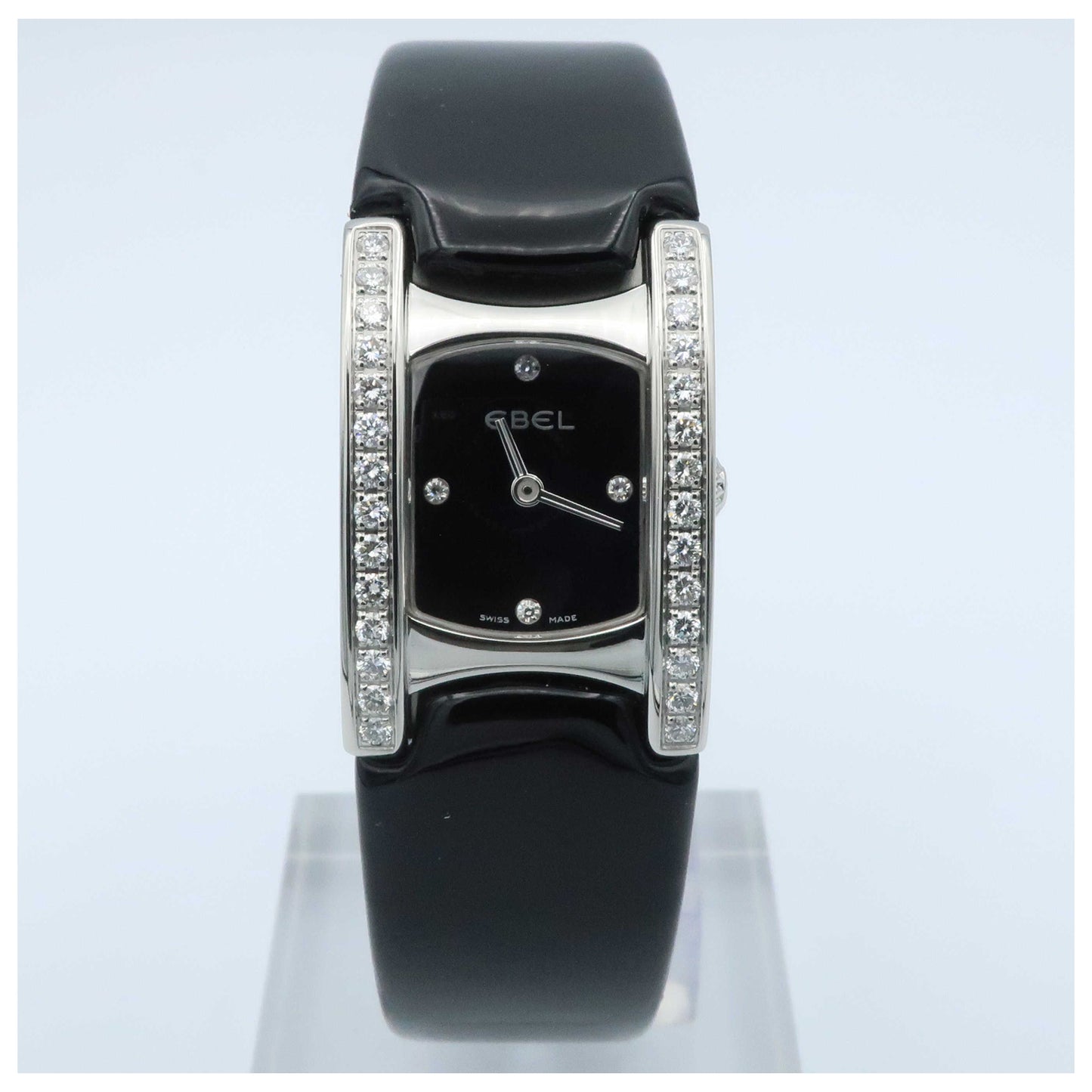 Front view of Ebel Beluga Manchette Women's Swiss Quartz (Battery-Powered) Watch 9057A28-561035406-SD