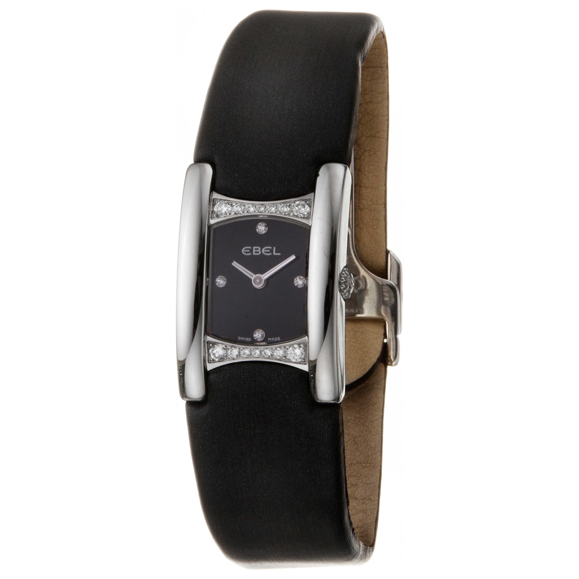 Front view of Ebel Beluga Manchette Women's Swiss Quartz (Battery-Powered) Watch 9057A28-563035A06