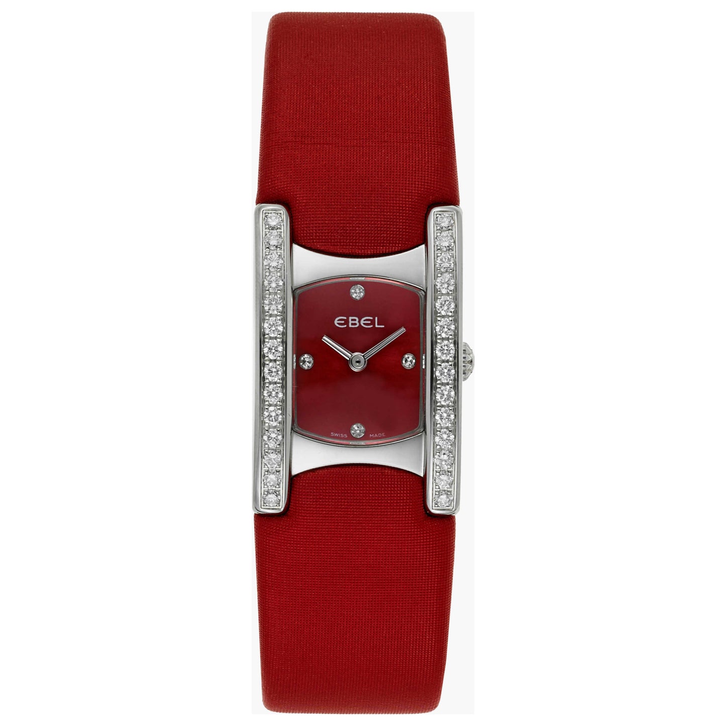 Front view of Ebel Beluga Manchette Women's Swiss Quartz (Battery-Powered) Watch 9057A28-861035317-SD