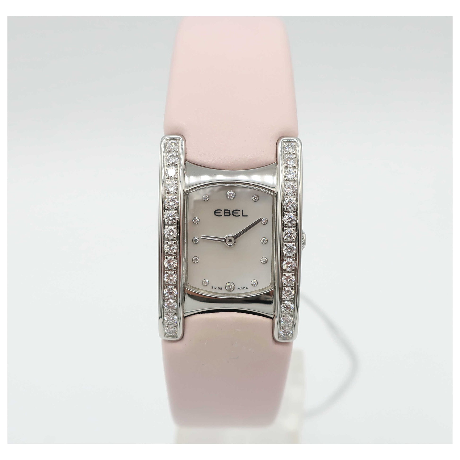 Front view of Ebel Beluga Manchette Women's Swiss Quartz (Battery-Powered) Watch 9057A281991035530-SD