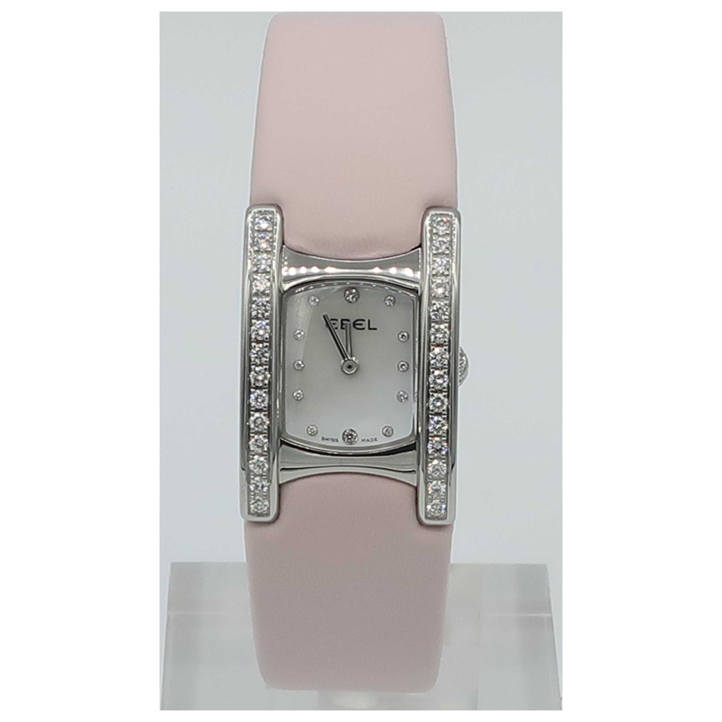 Front view of Ebel Beluga Manchette Women's Swiss Quartz (Battery-Powered) Watch 9057A281991035530SDV