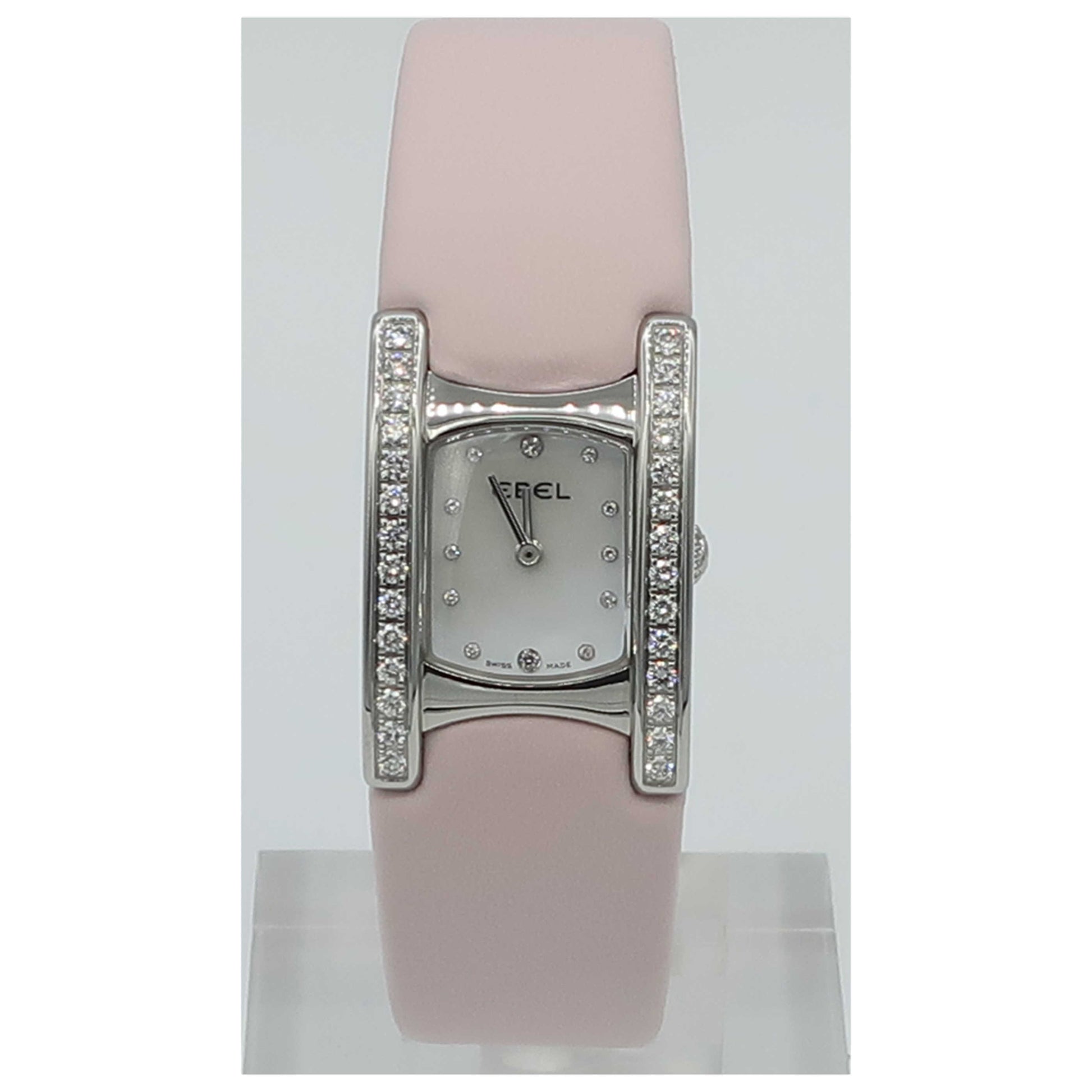 Front view of Ebel Beluga Manchette Women's Swiss Quartz (Battery-Powered) Watch 9057A281991035530SDV