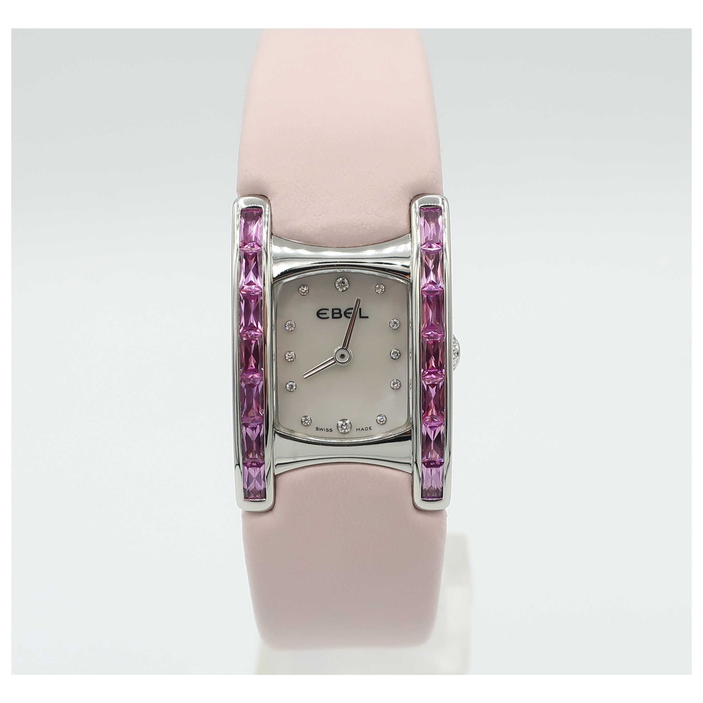 Front view of Ebel Beluga Manchette Women's Swiss Quartz (Battery-Powered) Watch 9057A281998035530-SD
