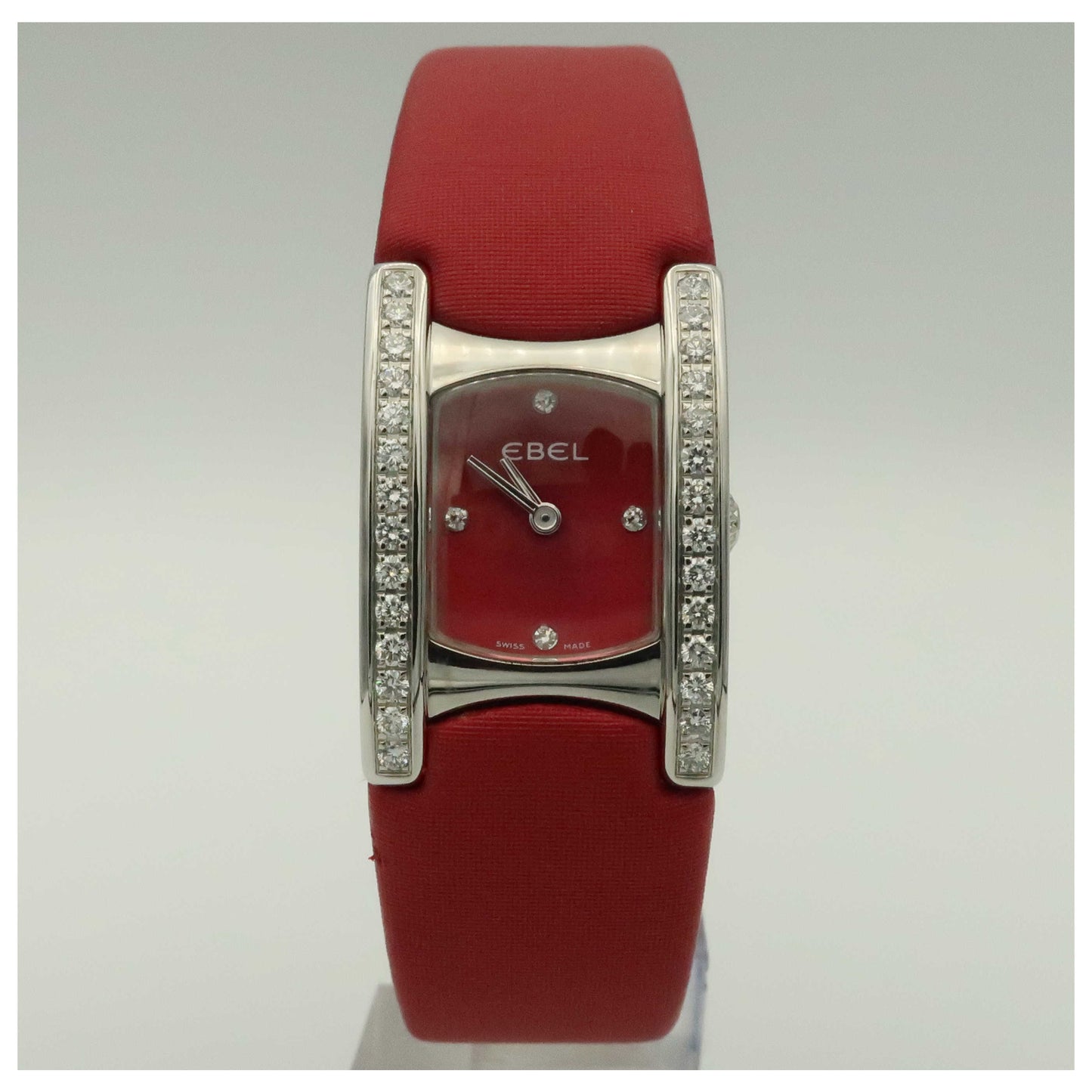 Front view of Ebel Beluga Manchette Women's Swiss Quartz (Battery-Powered) Watch 9057A28861035317-PO2