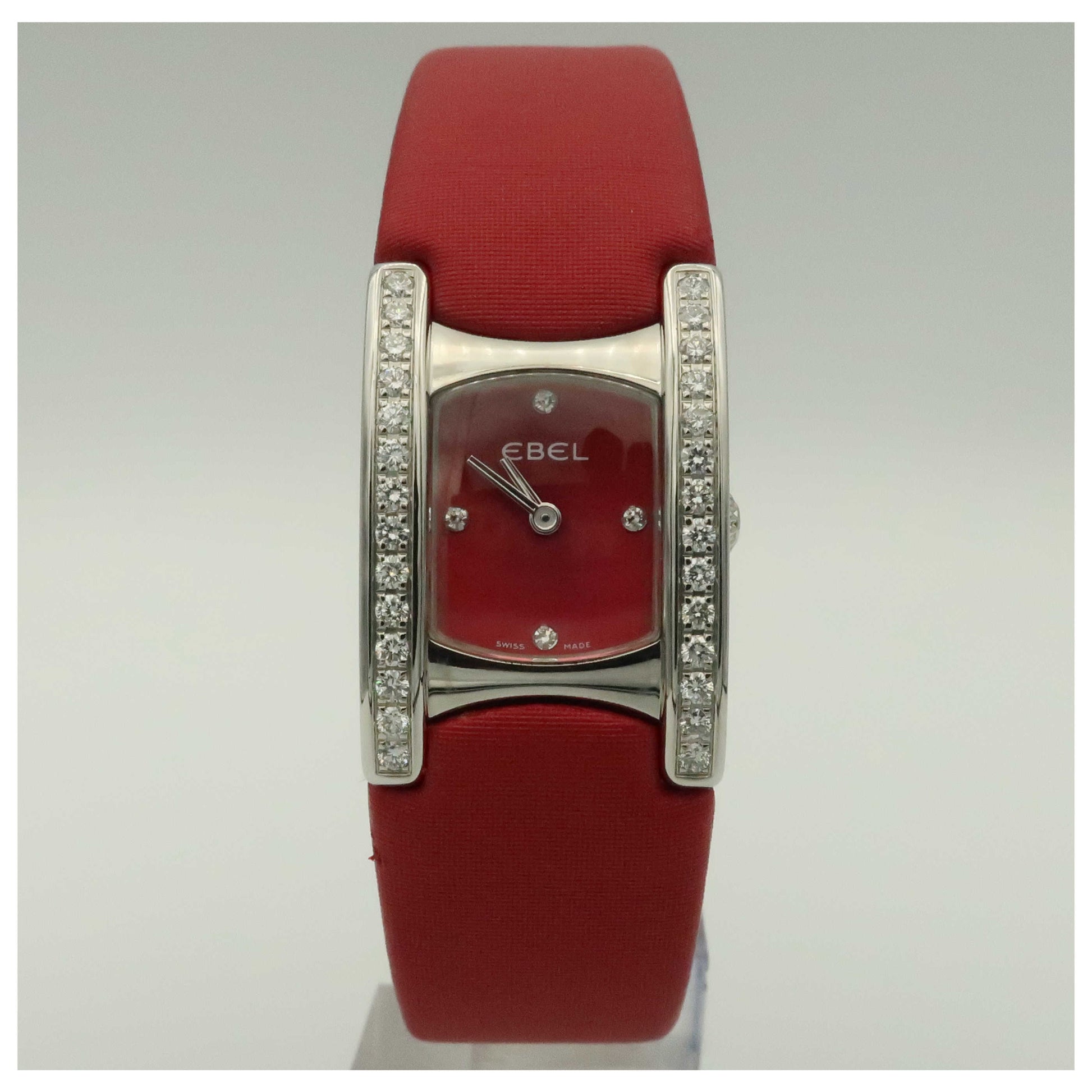 Front view of Ebel Beluga Manchette Women's Swiss Quartz (Battery-Powered) Watch 9057A28861035317-PO2