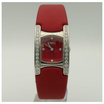 Front view of Ebel Beluga Manchette Women's Swiss Quartz (Battery-Powered) Watch 9057A28861035317-PO2