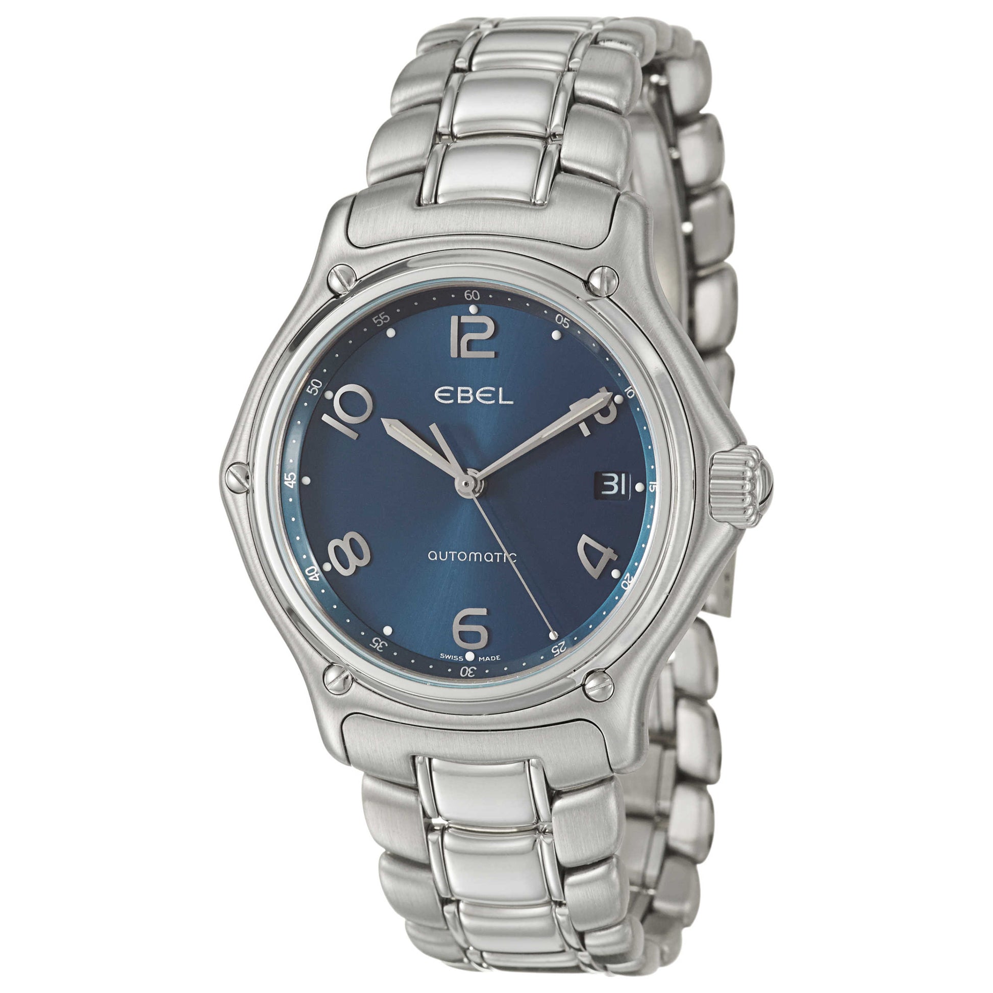 Front view of Ebel 1911 Men's Automatic Watch 9080241-14665P