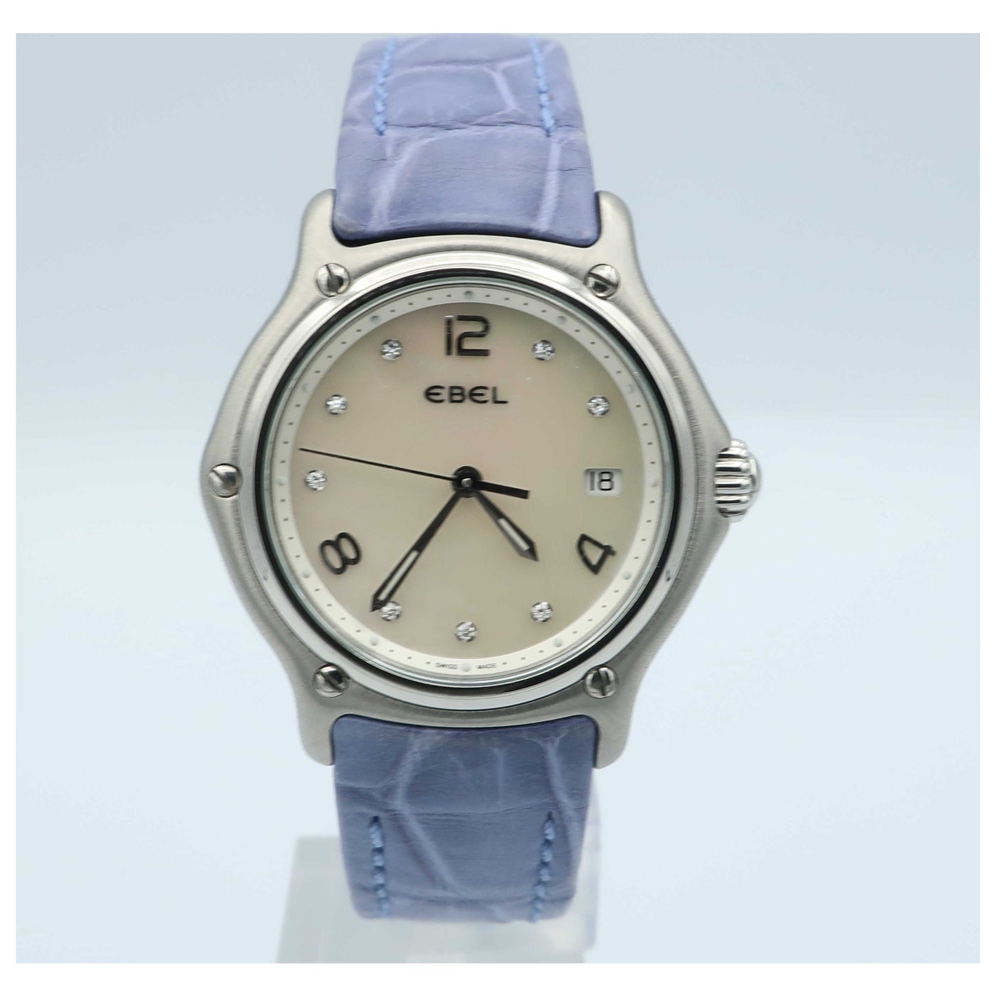 Front view of Ebel 1911 Women's Swiss Quartz (Battery-Powered) Watch 9087221-19835147-SD
