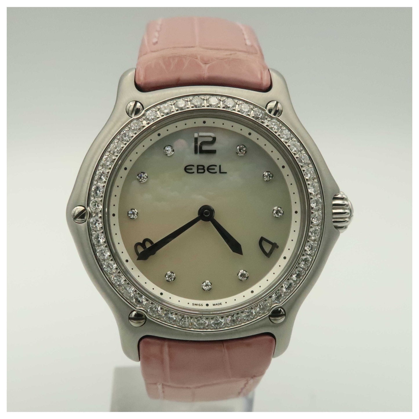 Front view of Ebel 1911 Women's Swiss Quartz (Battery-Powered) Watch 9090224-19835130-PO