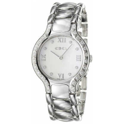 Front view of Ebel Beluga Women's Swiss Quartz (Battery-Powered) Watch 9090438-982050