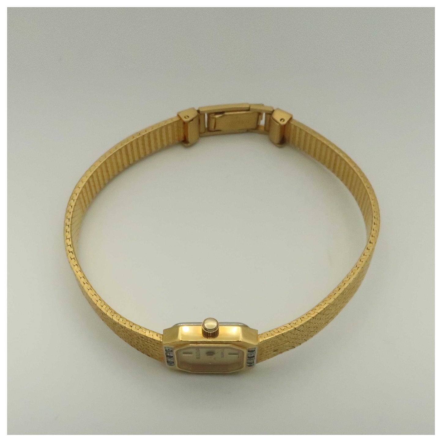 Bulova Diamonds Women's Quartz Watch 90F08-PO - Image #8