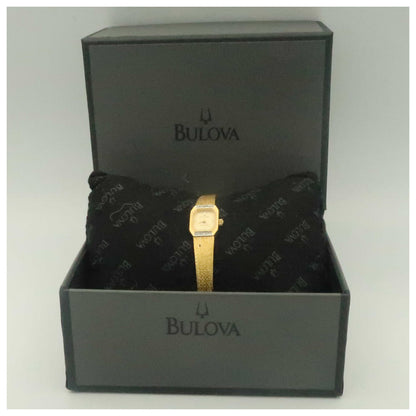 Bulova Diamonds Women's Quartz Watch 90F08-PO - Image #6