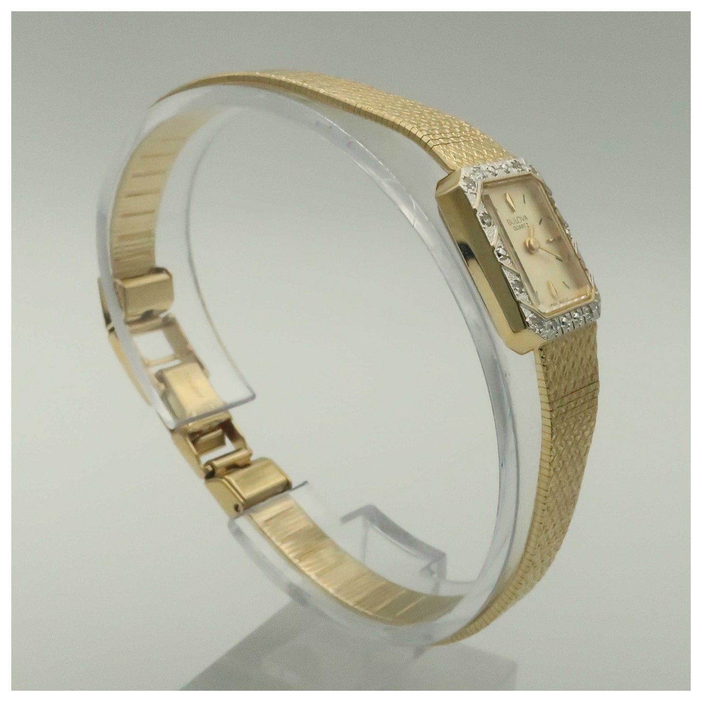 Bulova Dress Women's Quartz Watch 90F13-PO - Image #3