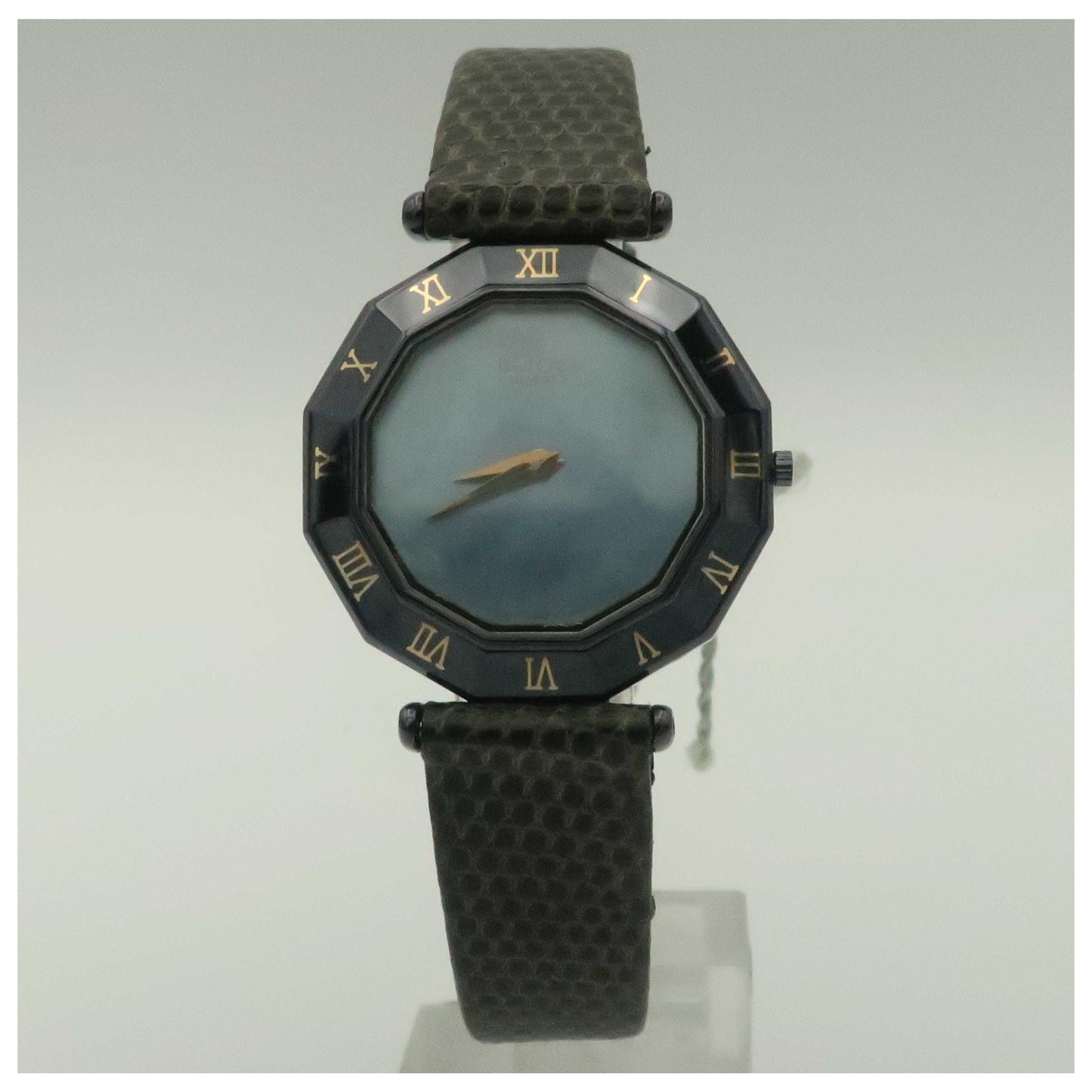 Front view of Bulova Strap Women's Quartz Watch 90H07-PO