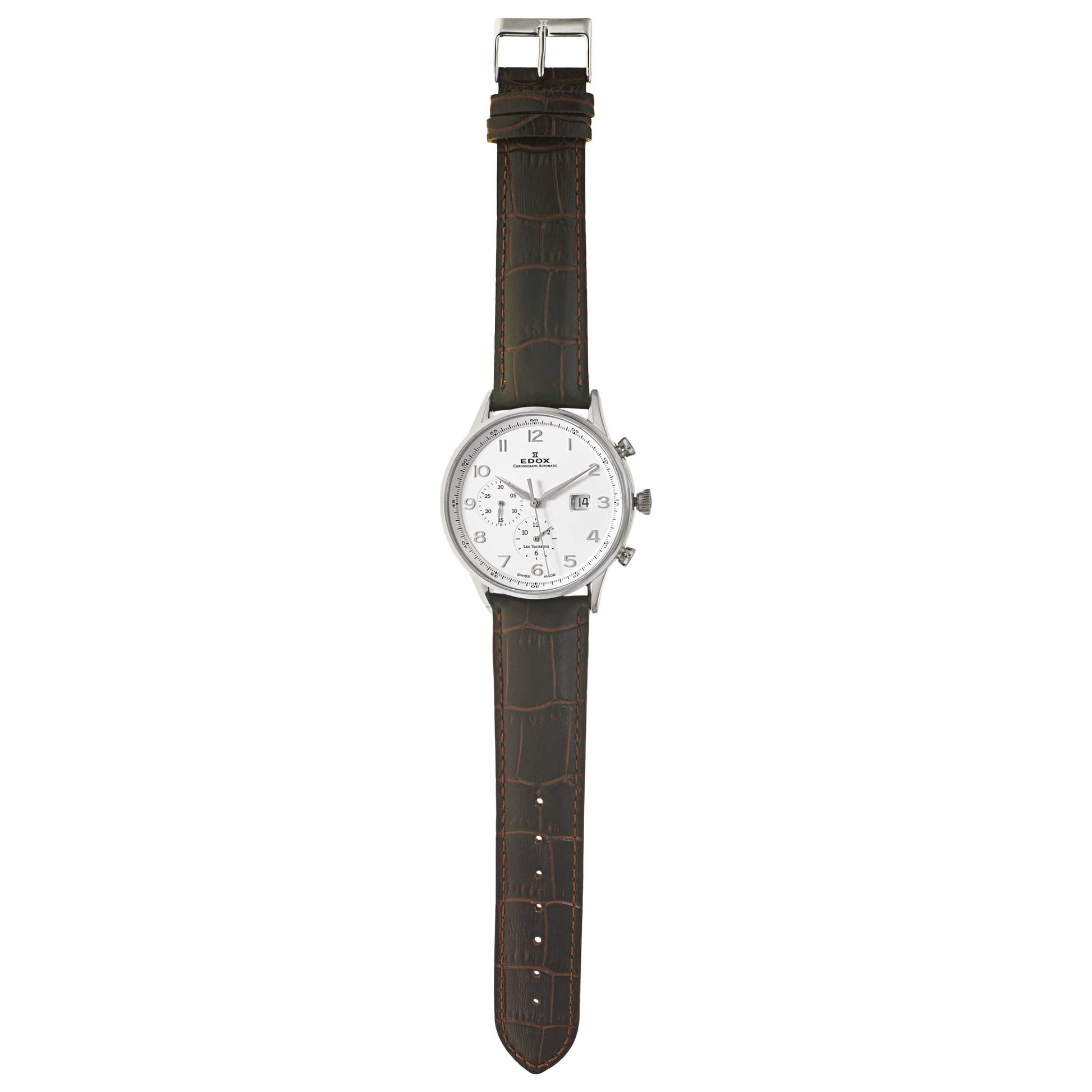 Edox Les Vauberts Men's Automatic Watch 91001-3-ABN - Image #8