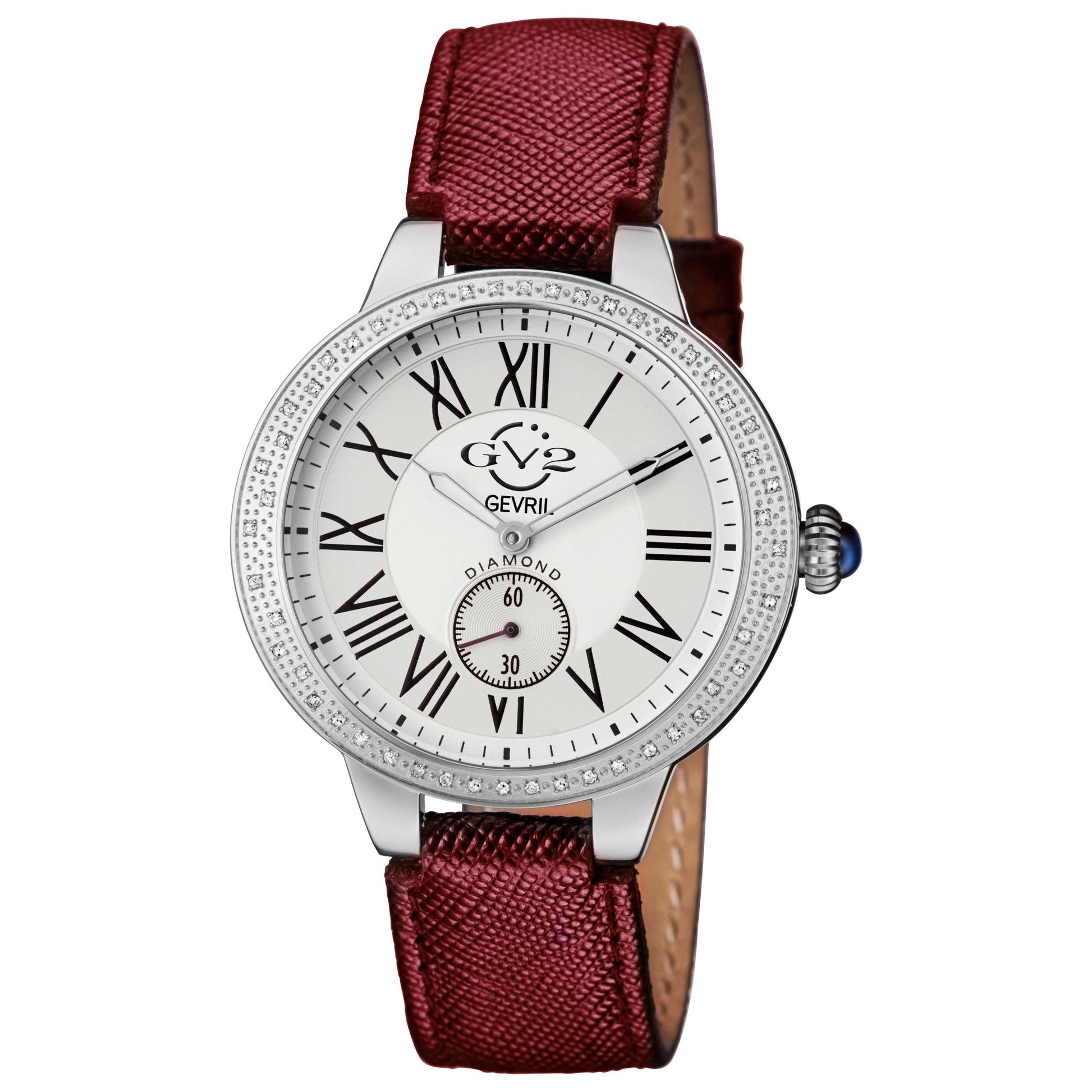 Front view of GV2 by Gevril Astor Diamond Women's Quartz Watch 9103.4