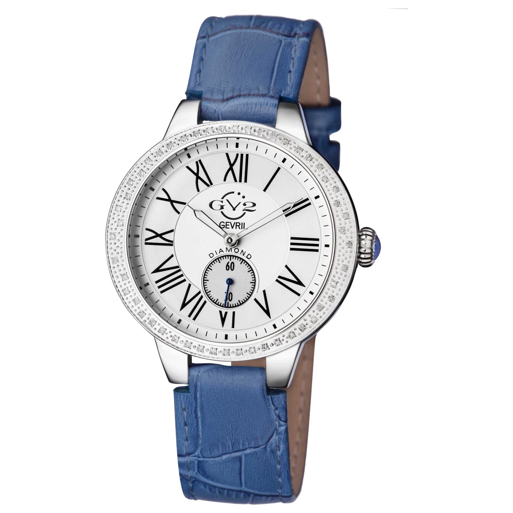 Front view of GV2 by Gevril Astor Diamond Women's Quartz Watch 9103