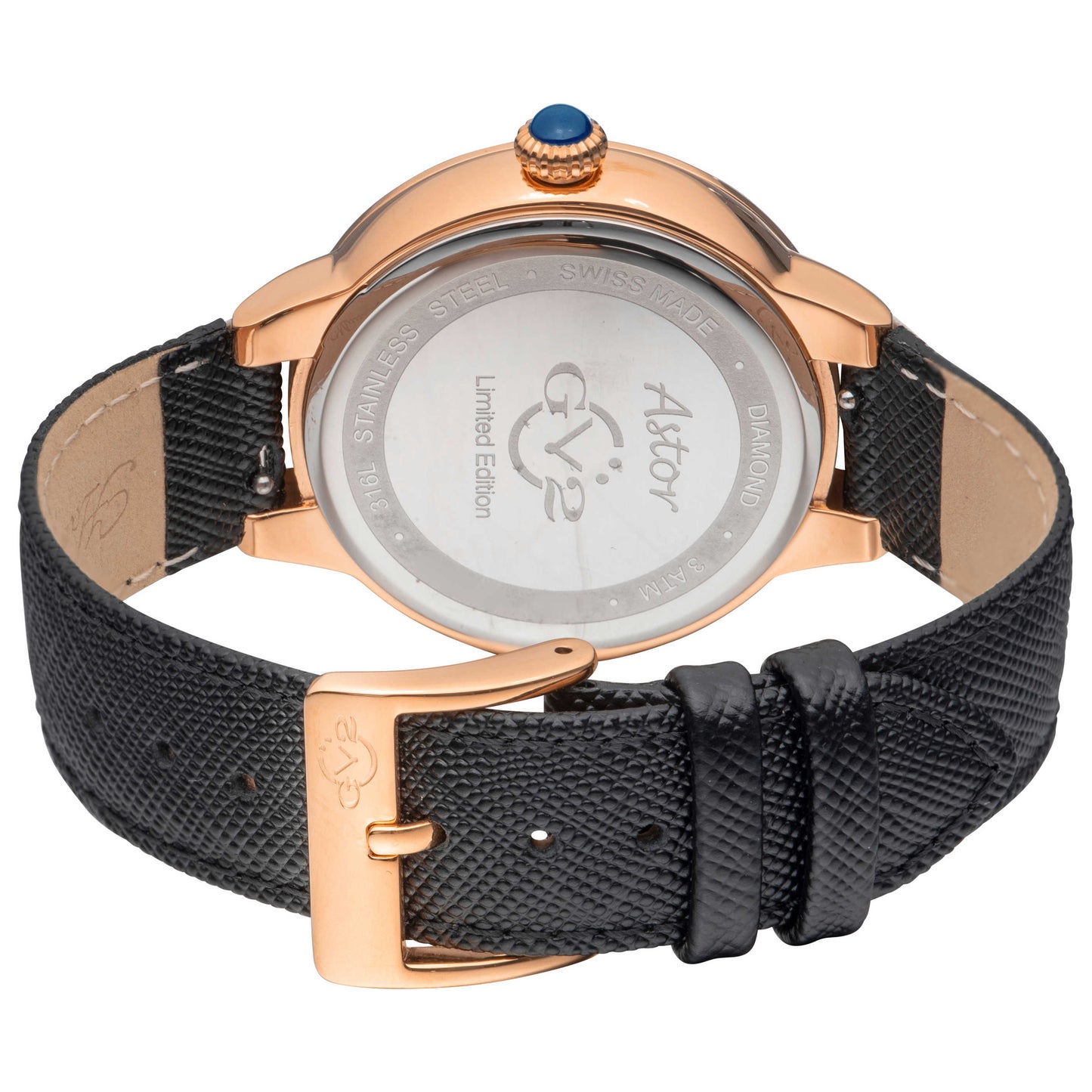 GV2 by Gevril Astor Diamond Women's Quartz Watch 9104-7 - Image #2