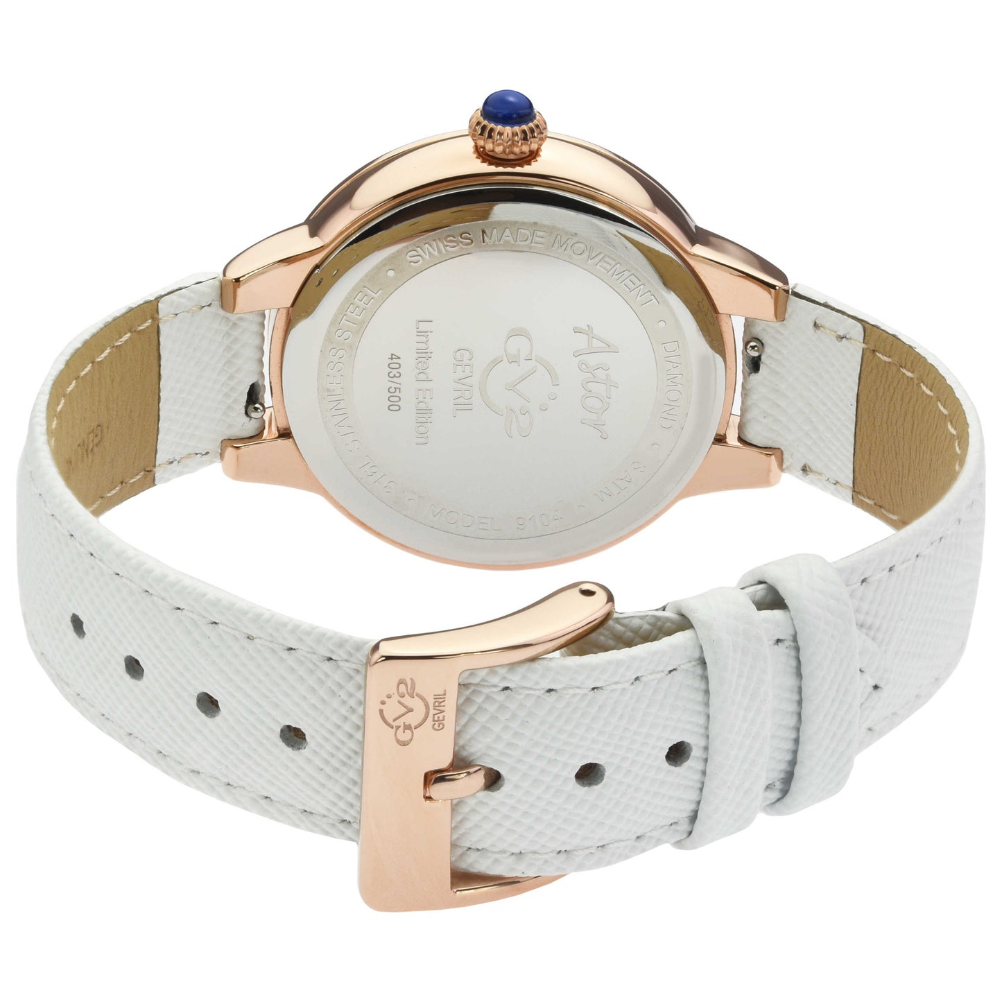 GV2 by Gevril Astor Diamond Women's Quartz Watch 9104.2 - Image #2