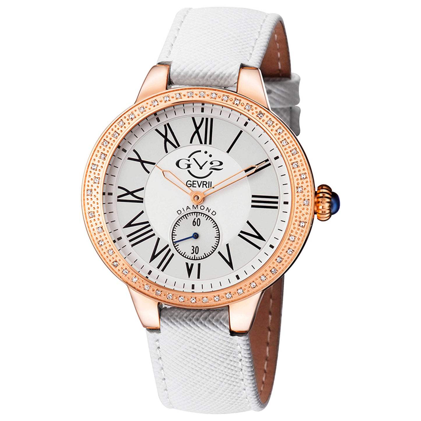 Front view of GV2 by Gevril Astor Diamond Women's Quartz Watch 9104.2