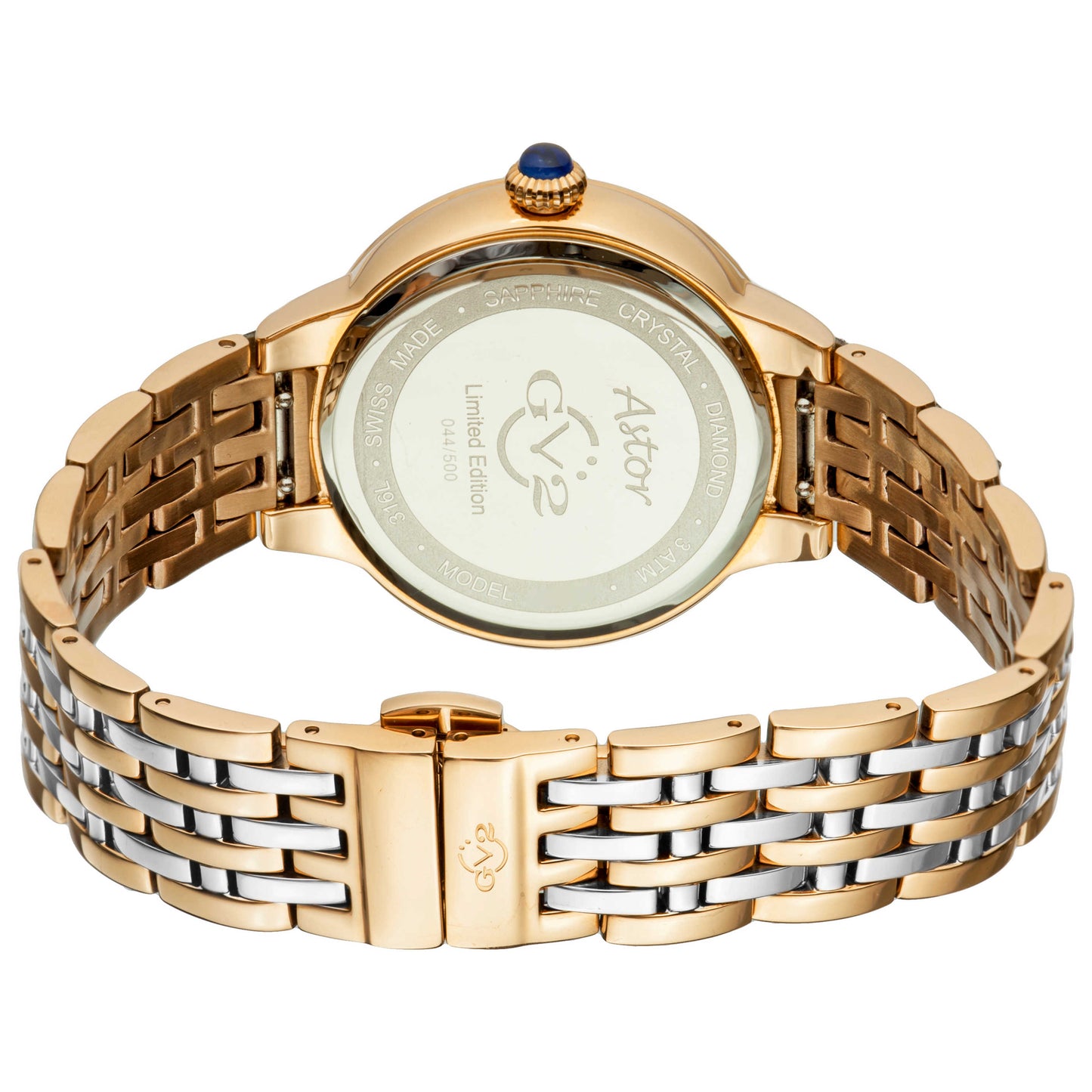 GV2 by Gevril Astor Diamond Women's Quartz Watch 9105 - Image #2