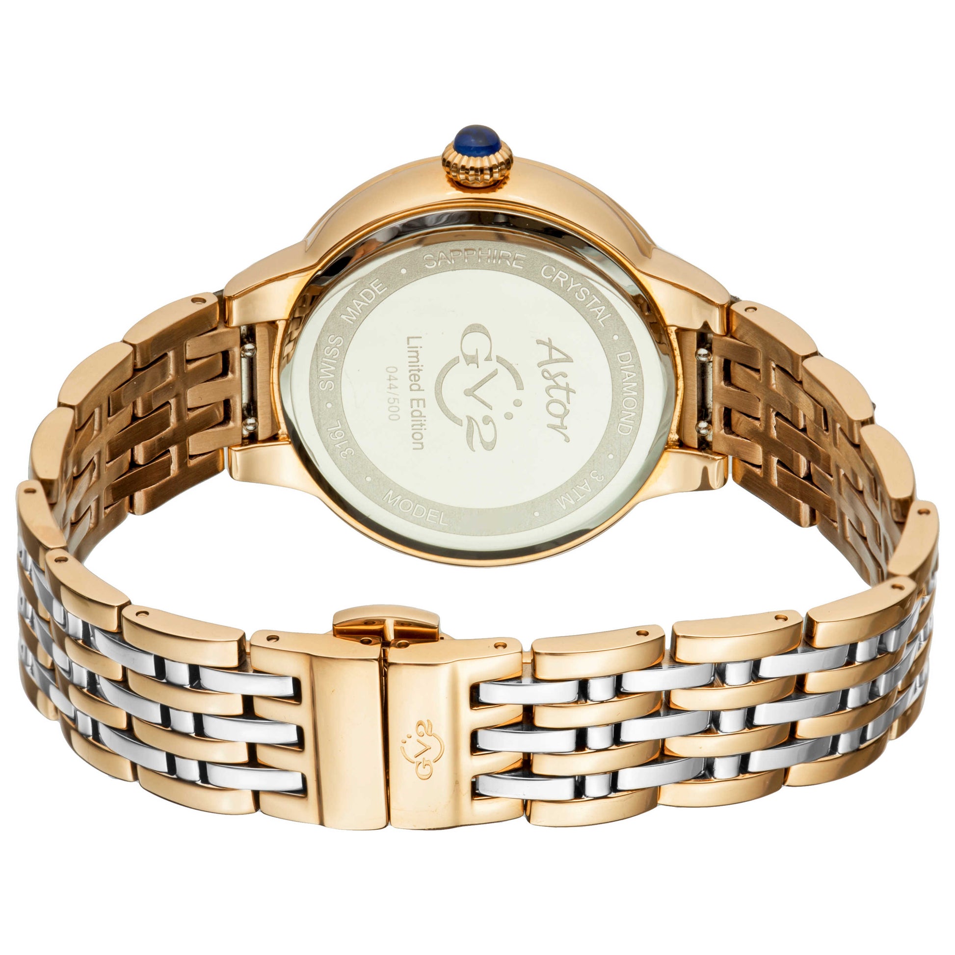 GV2 by Gevril Astor Diamond Women's Quartz Watch 9105 - Image #2