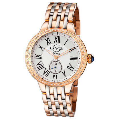 Front view of GV2 by Gevril Astor Diamond Women's Quartz Watch 9106