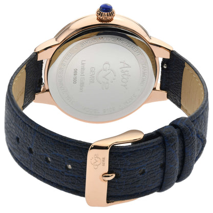 GV2 by Gevril Astor Vegan Women's Quartz Watch 9109-V1 - Image #2