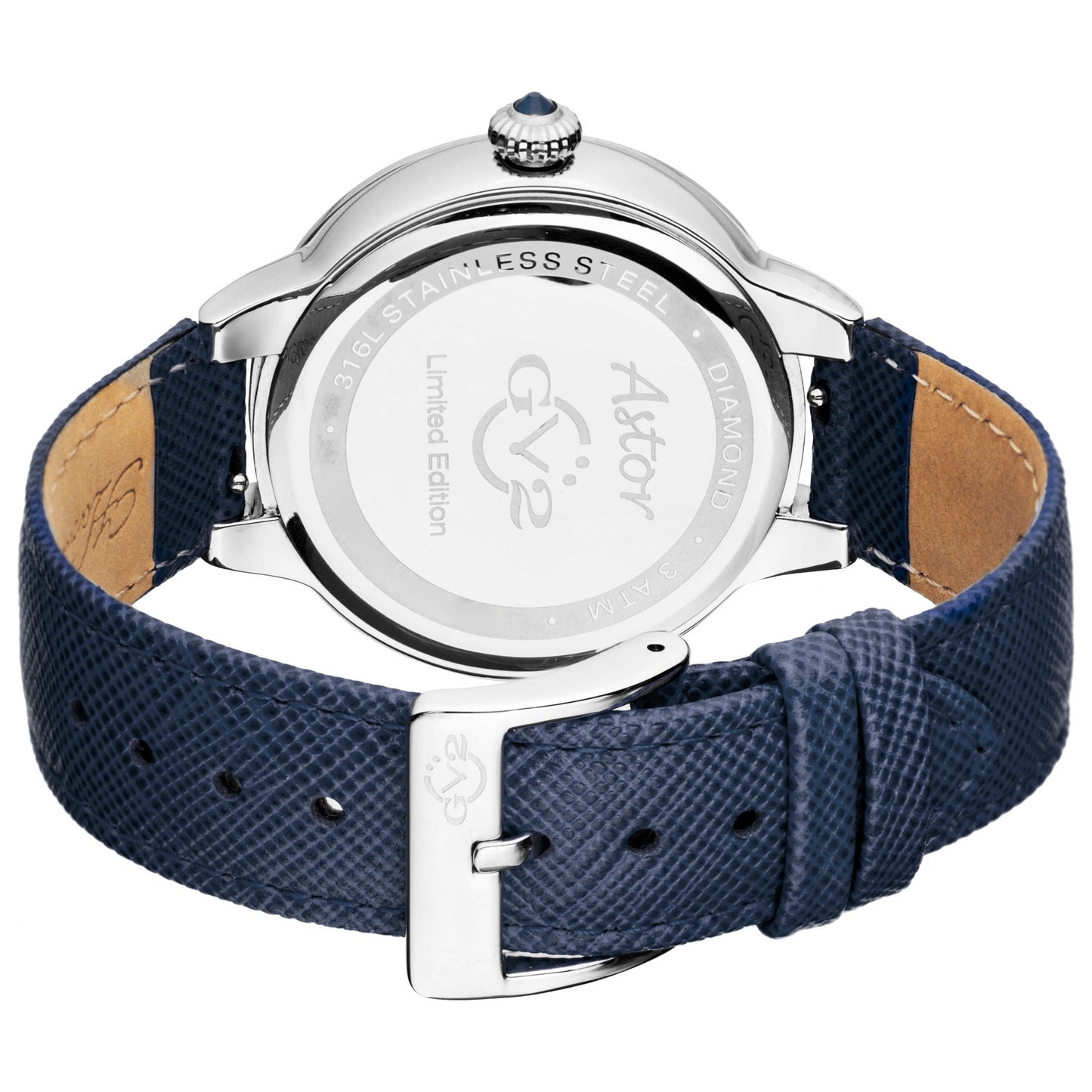 GV2 by Gevril Astor Diamond Women's Quartz Watch 9111 - Image #2