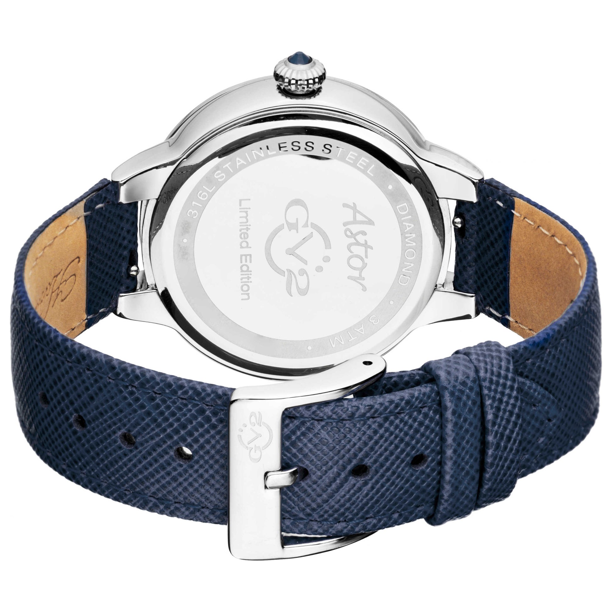 GV2 by Gevril Astor Diamond Women's Quartz Watch 9111 - Image #2