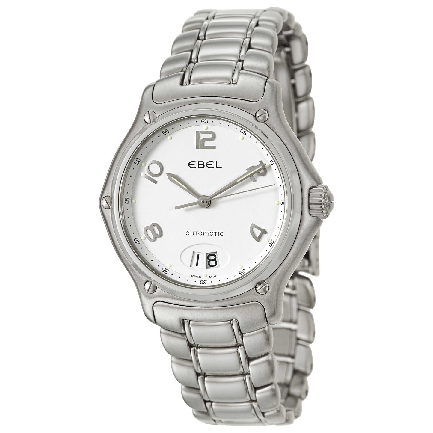 Front view of Ebel 1911 Men's Automatic Watch 9125241-10665P
