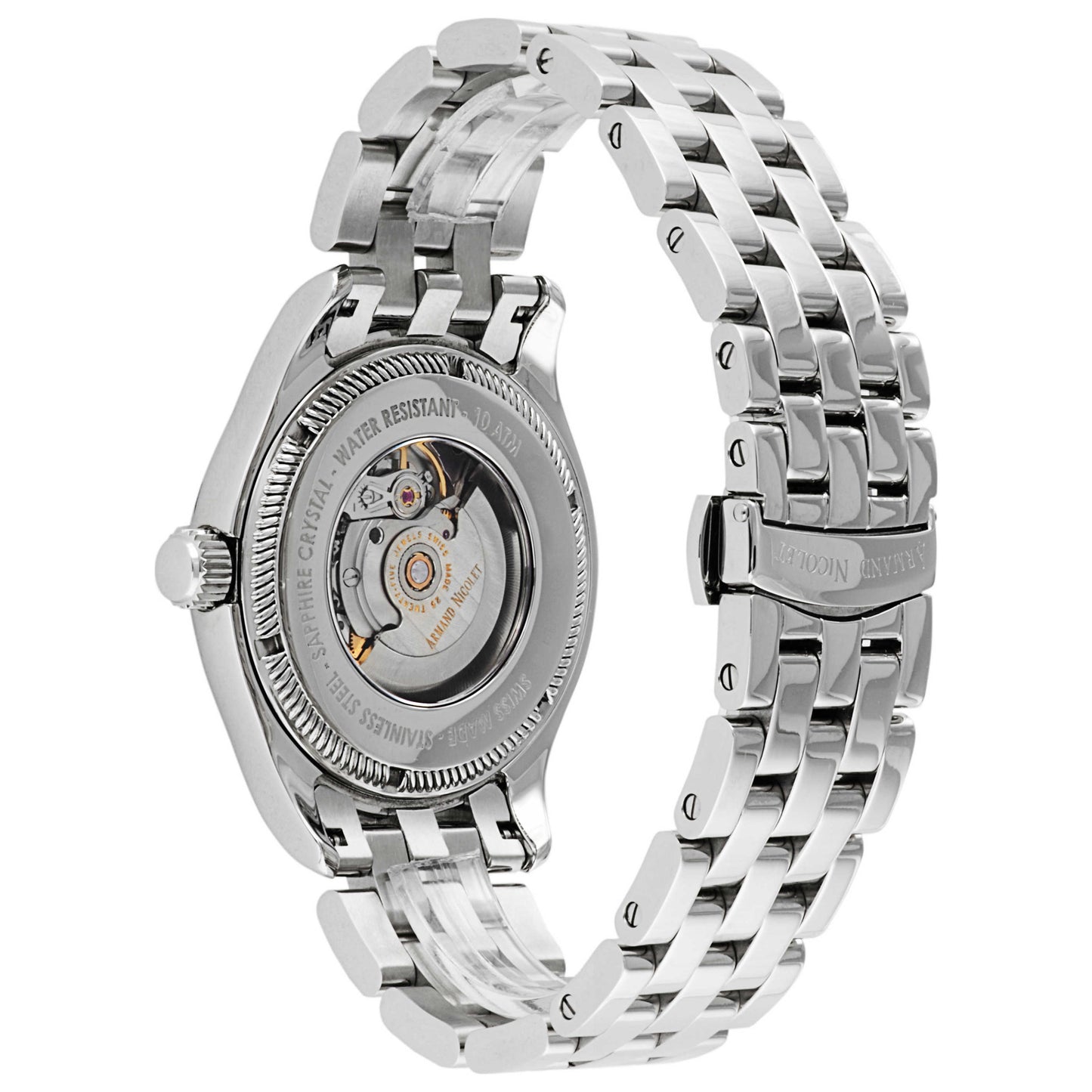 Armand Nicolet M02 Men's Automatic Watch 9140A-AG-M9140 - Image #2
