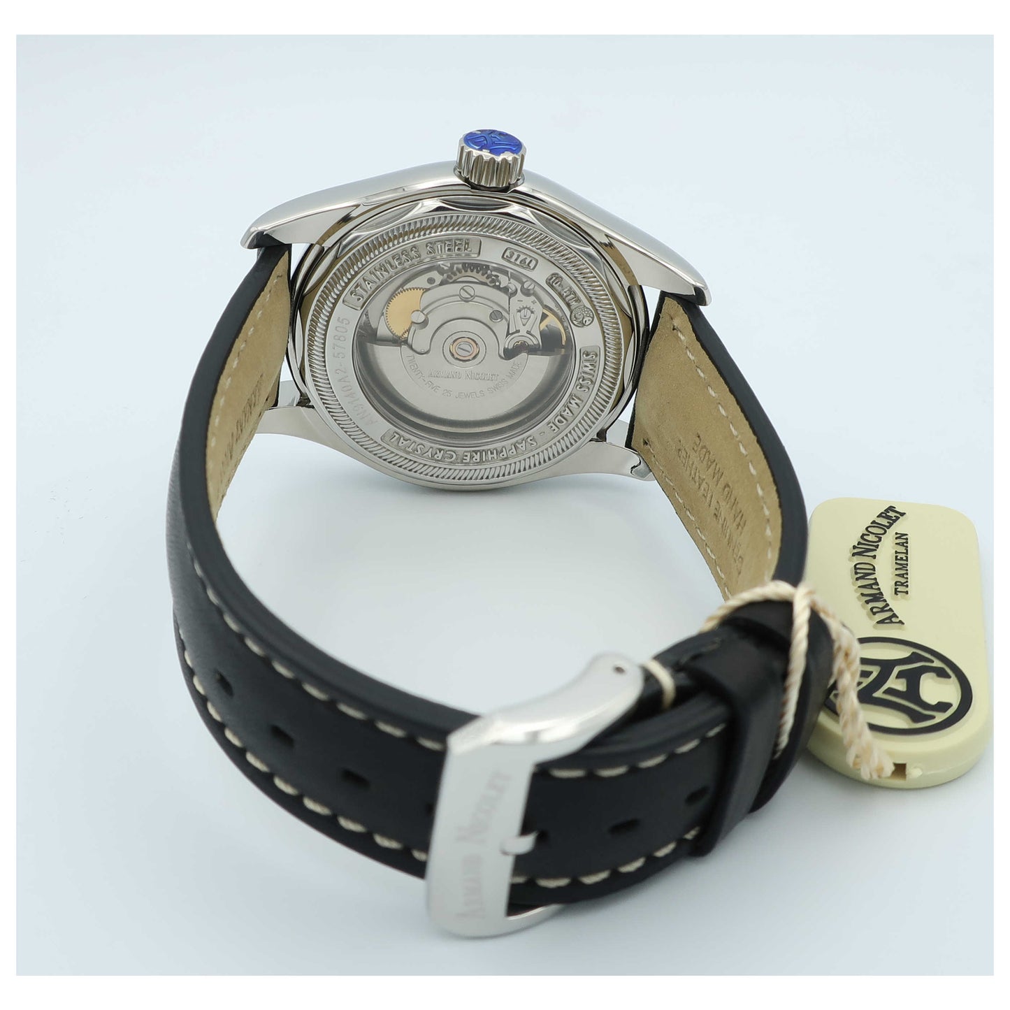 Armand Nicolet M02 Men's Automatic Watch 9140A2-AG-P140MR2-SD - Image #2