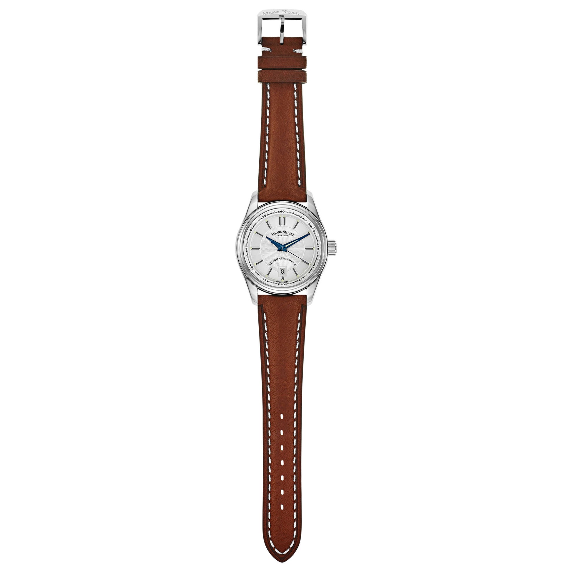 Armand Nicolet M02 Men's Automatic Watch 9140A2-AG-P140MR2 - Image #8