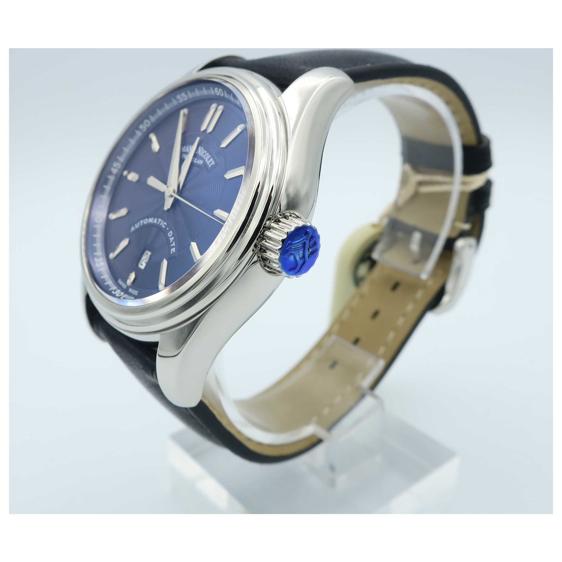 Armand Nicolet M02 Men's Automatic Watch 9140A2-BU-P140BU2-SD - Image #4