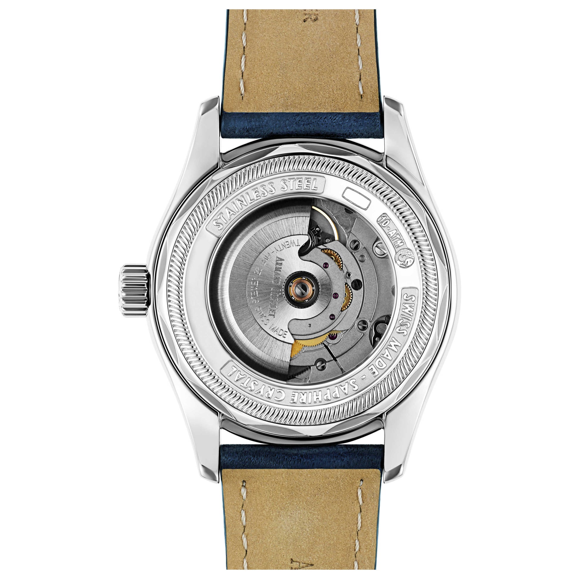Armand Nicolet M02 Men's Automatic Watch 9140A2-BU-P140BU2 - Image #2