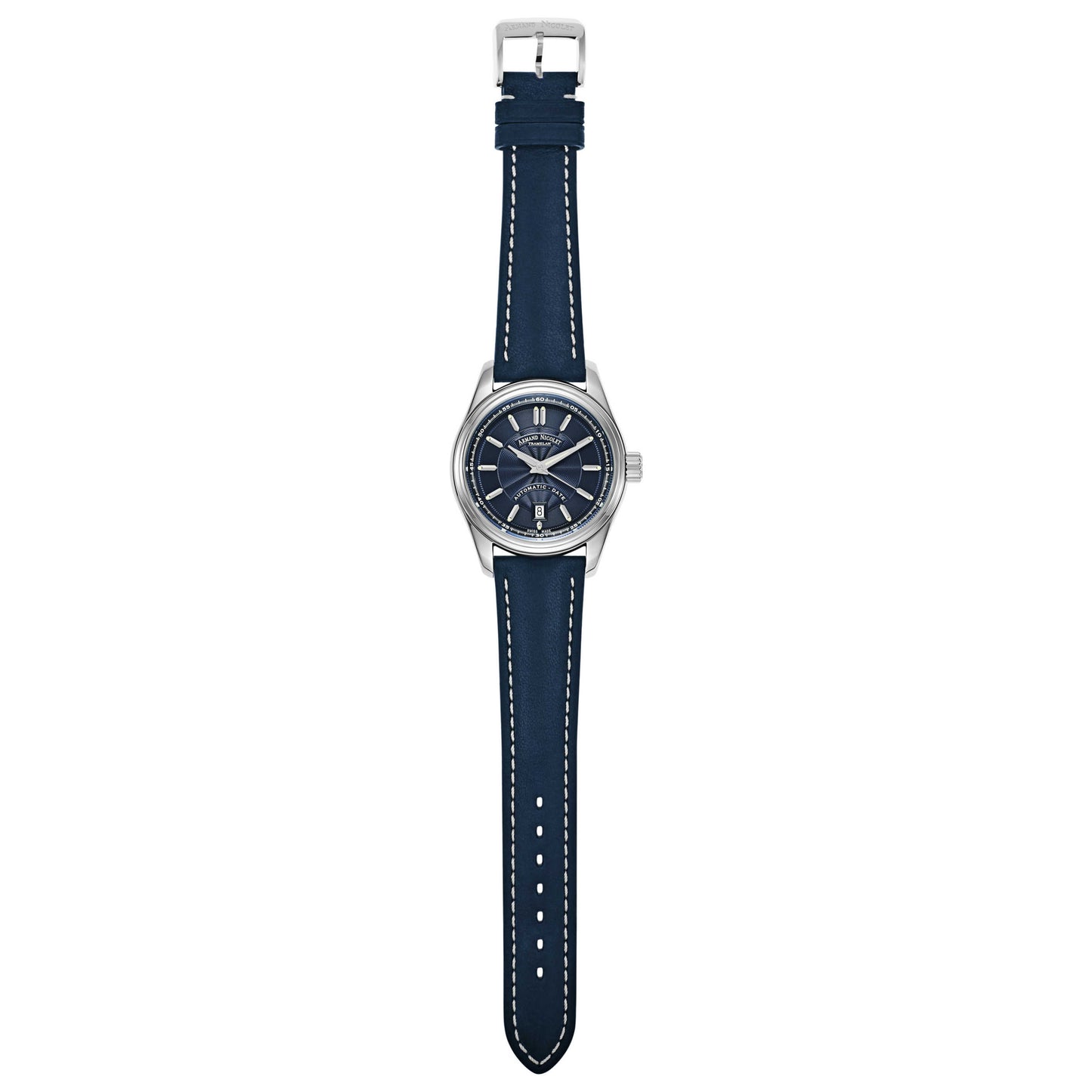 Armand Nicolet M02 Men's Automatic Watch 9140A2-BU-P140BU2 - Image #8