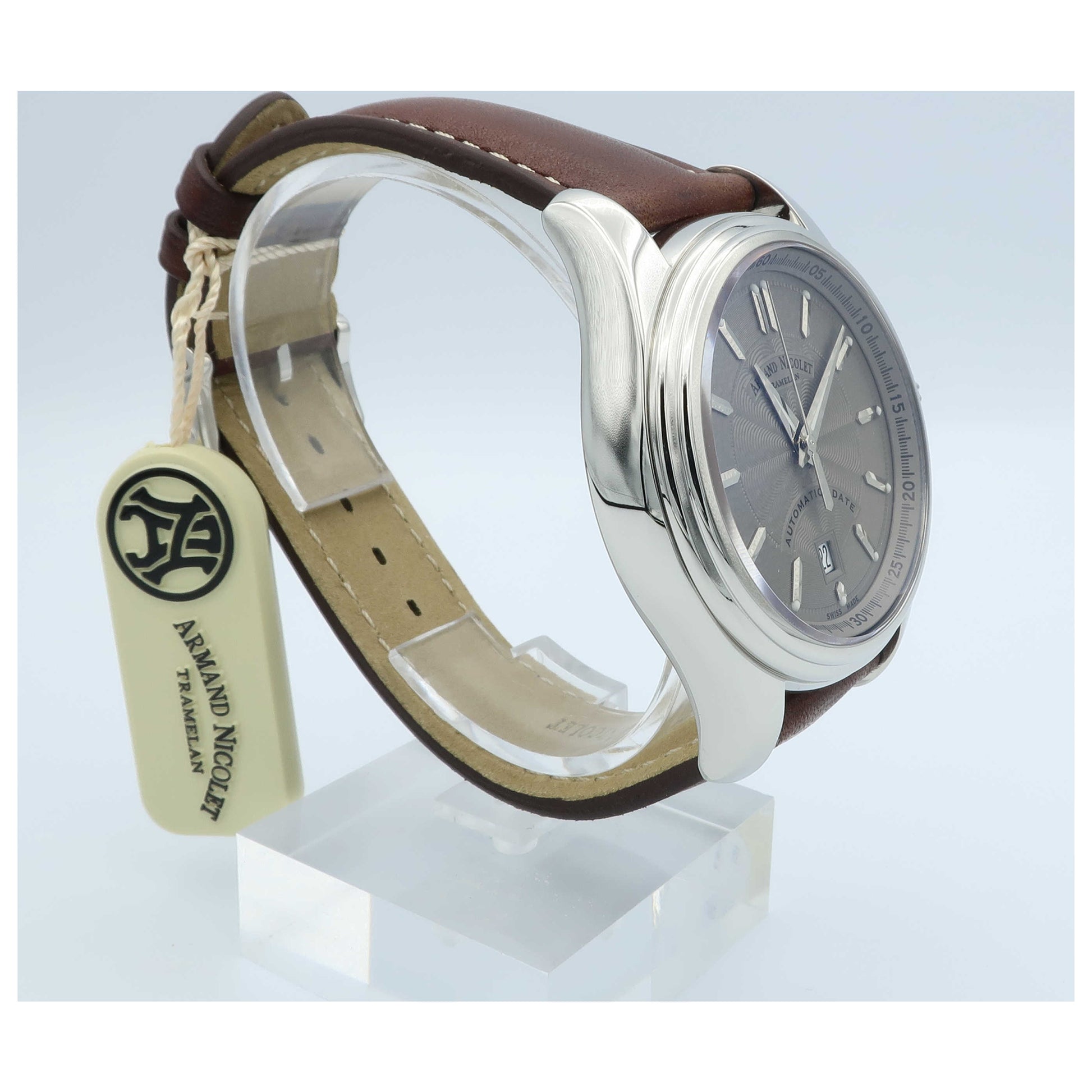 Armand Nicolet M02 Men's Automatic Watch 9140A2-GR-P140MR2-SD - Image #3